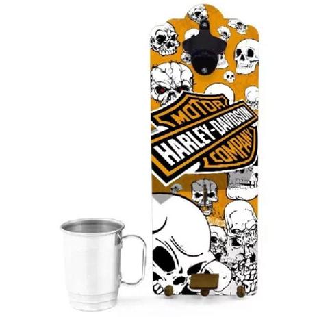 Quadro Abridor de Garrafa com Caneca 400ml - Caveira - Tudo decorado é boa?