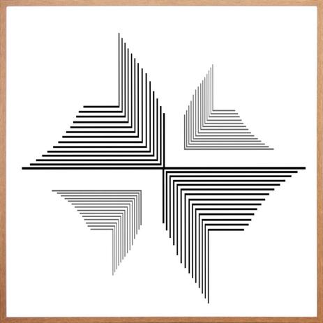 Quadro Abstrato Geométricos Riscos Minimalista 70x70cm - Decore pronto Menor preço em Quadro Abstrato Geométricos Riscos Minimalista 70x70cm - Decore pronto