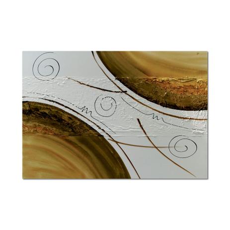 Quadro Artesanal com Textura Abstrato I Marrom 70x100 Uniart Menor preço em Quadro Artesanal com Textura Abstrato I Marrom 70x100 Uniart