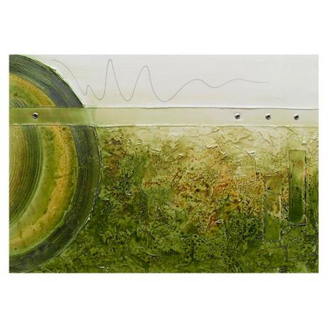 Quadro Artesanal com Textura Abstrato I Verde 70x100 Uniart Menor preço em Quadro Artesanal com Textura Abstrato I Verde 70x100 Uniart