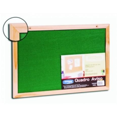 Quadro avisos mural recados feltro moldura madeira fotos 45x30cm cortiarte Menor preço em Quadro avisos mural recados feltro moldura madeira fotos 45x30cm cortiarte