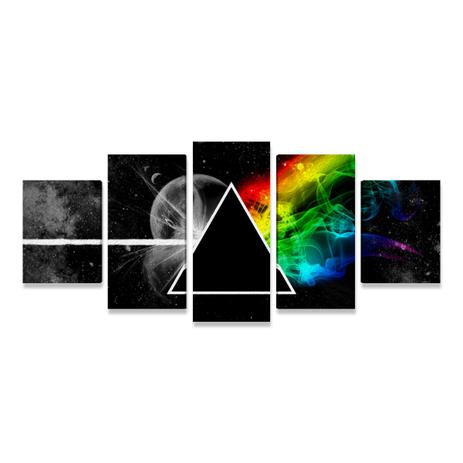 Quadro Banda Rock Pink Floyd Dark Side Special Mosaico PEQ - Bimper Menor preço em Quadro Banda Rock Pink Floyd Dark Side Special Mosaico PEQ - Bimper