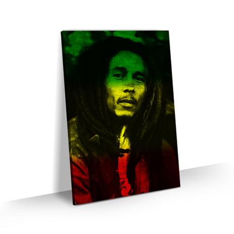 Quadro Bob Marley Reggae Tela Tecido Canvas Sala 60x40 - Bimper Menor preço em Quadro Bob Marley Reggae Tela Tecido Canvas Sala 60x40 - Bimper