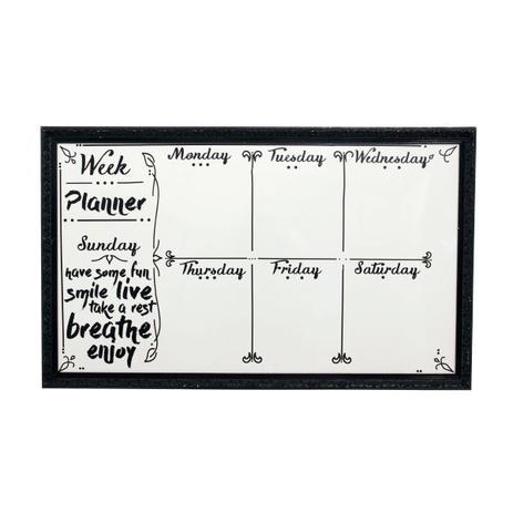 Quadro Branco Week Planner Fullway Menor preço em Quadro Branco Week Planner Fullway