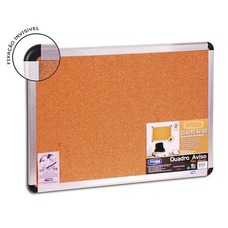 Quadro Cortiça Cafix Max Alumínio 120x90cm - Cortiarte Menor preço em Quadro Cortiça Cafix Max Alumínio 120x90cm - Cortiarte