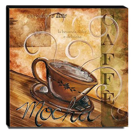 Quadro Cozinha Vintage Café Mocha Canvas 30x30cm-COZ98 - Pró Canvas Menor preço em Quadro Cozinha Vintage Café Mocha Canvas 30x30cm-COZ98 - Pró Canvas