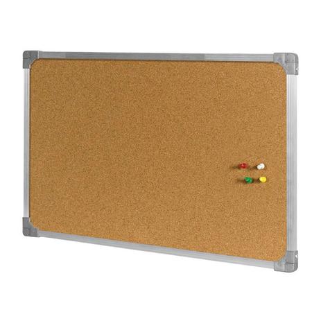 Quadro De Aviso Com Moldura Em Alumínio Stalo Free 60x90Cm Menor preço em Quadro De Aviso Com Moldura Em Alumínio Stalo Free 60x90Cm