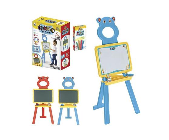 Quadro De Desenho Infantil 2 Em 1 C/ Regulagem - Art Brink Azul - Artbrink Menor preço em Quadro De Desenho Infantil 2 Em 1 C/ Regulagem - Art Brink Azul - Artbrink