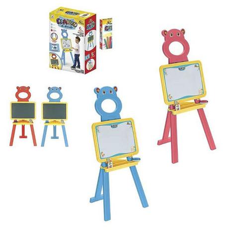 Quadro De Desenho Lousa Magnético Criança Brinquedo Educativo (ZF4402-2) - Art brink Menor preço em Quadro De Desenho Lousa Magnético Criança Brinquedo Educativo (ZF4402-2) - Art brink