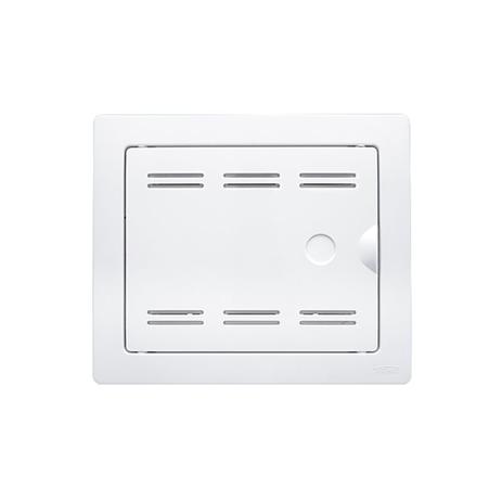 Quadro De Embutir Para Sistema VDI Fame 20x23cm Branco Menor preço em Quadro De Embutir Para Sistema VDI Fame 20x23cm Branco