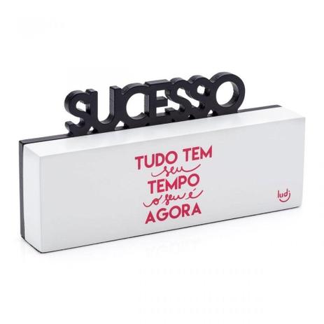 Quadro de mensagem mesa sucesso - Ludi Menor preço em Quadro de mensagem mesa sucesso - Ludi