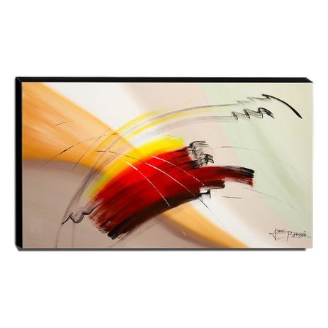 Quadro de Pintura Abstrato 70x120cm-1504 - Artista june brandão Menor preço em Quadro de Pintura Abstrato 70x120cm-1504 - Artista june brandão