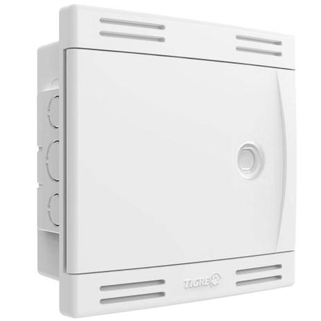 Quadro de Sistema VDI 20X20cm embutir Tigre Menor preço em Quadro de Sistema VDI 20X20cm embutir Tigre