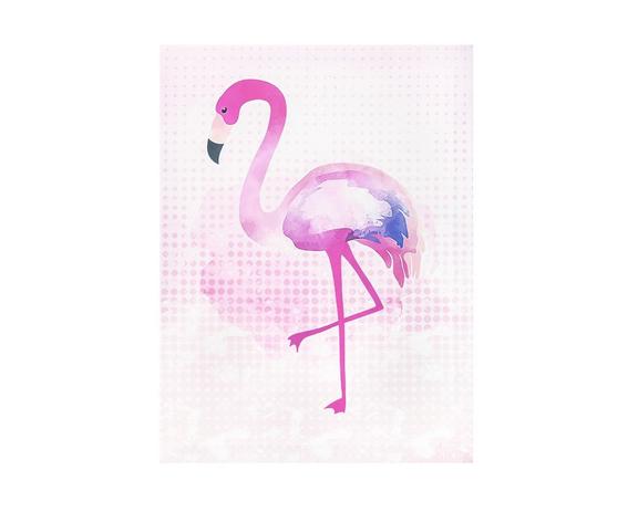 Quadro Decorativo 30X40X1,5Cm Flamingo Rosa Madeira - Mart é boa?