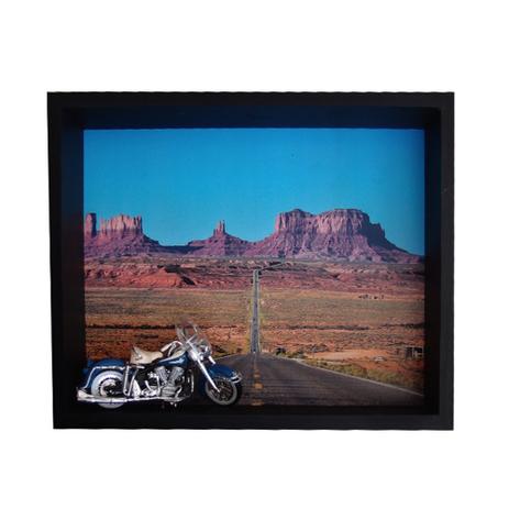 Quadro Decorativo 3D Moto Scale Img Fundo Gran Canyon - Maisaz Menor preço em Quadro Decorativo 3D Moto Scale Img Fundo Gran Canyon - Maisaz