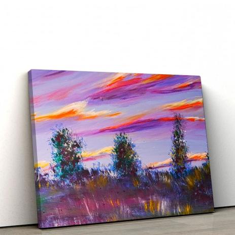 Quadro Decorativo 40x60cm Abstrato Purple Sky - Artplex Menor preço em Quadro Decorativo 40x60cm Abstrato Purple Sky - Artplex