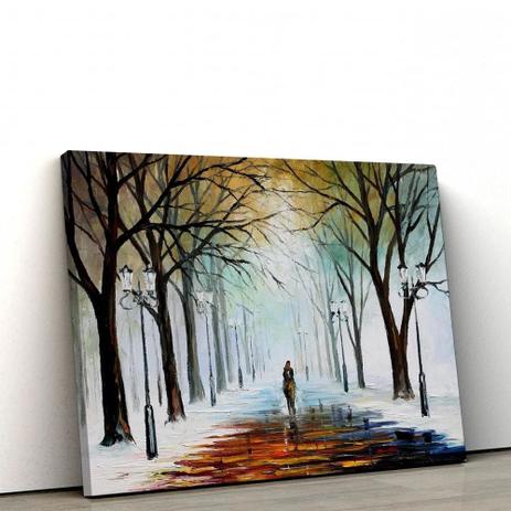 Quadro Decorativo 40x60cm Árvores no Caminho - Artplex Menor preço em Quadro Decorativo 40x60cm Árvores no Caminho - Artplex
