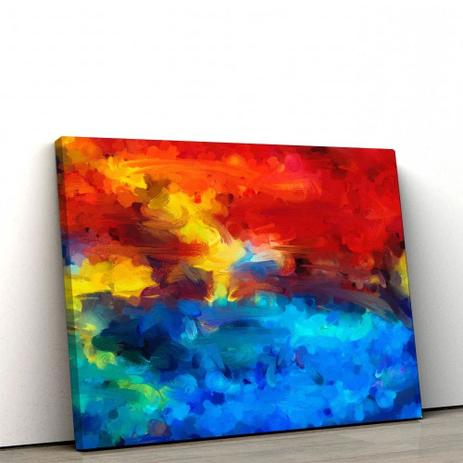Quadro Decorativo 60x90cm Full Color Abstrato II - Artplex Menor preço em Quadro Decorativo 60x90cm Full Color Abstrato II - Artplex