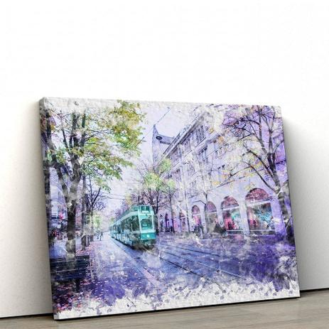 Quadro Decorativo 60x90cm Ruas da Cidade - Artplex Menor preço em Quadro Decorativo 60x90cm Ruas da Cidade - Artplex