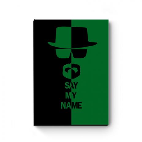 Quadro decorativo A4 Breaking Bad Name - Artgeek Menor preço em Quadro decorativo A4 Breaking Bad Name - Artgeek