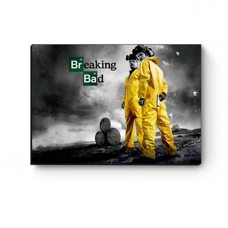 Quadro decorativo A4 MDF Breaking Bad Deserto - Artgeek Menor preço em Quadro decorativo A4 MDF Breaking Bad Deserto - Artgeek