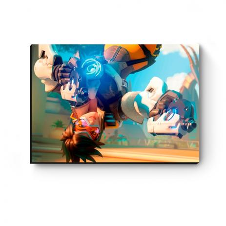 Quadro decorativo A4 Overwatch Tracer MOD 2 - Artgeek Menor preço em Quadro decorativo A4 Overwatch Tracer MOD 2 - Artgeek