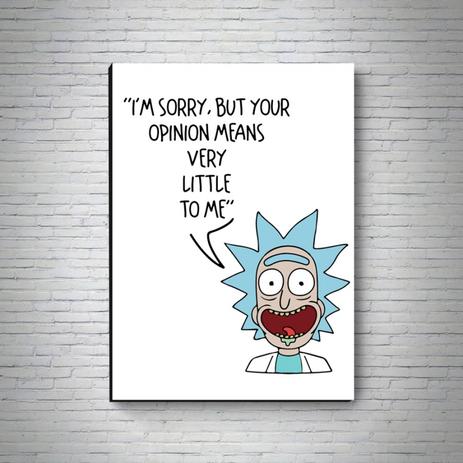 Quadro decorativo A4 Rick and Morty Mod 2 - Artgeek é ruim? Quadro decorativo A4 Rick and Morty Mod 2 - Artgeek é boa?