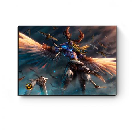 Quadro decorativo A4 World Of Warcraft Malfurion I - Artgeek Menor preço em Quadro decorativo A4 World Of Warcraft Malfurion I - Artgeek