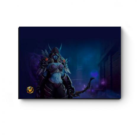 Quadro decorativo A4 World Of Warcraft Sylvanas II - Artgeek Menor preço em Quadro decorativo A4 World Of Warcraft Sylvanas II - Artgeek