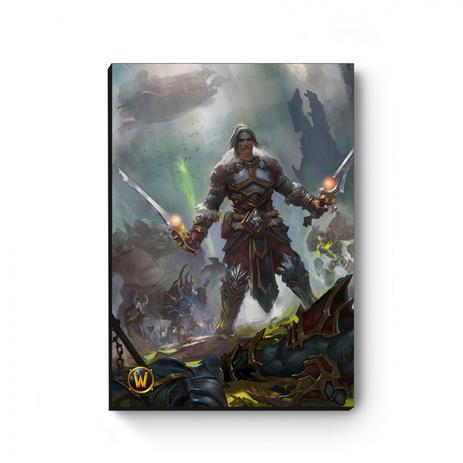 Quadro decorativo A4 World Of Warcraft Varian III - Artgeek Menor preço em Quadro decorativo A4 World Of Warcraft Varian III - Artgeek
