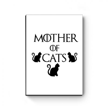 Quadro decorativo A5 Khaleesi Mother of Cats - Artgeek é boa?