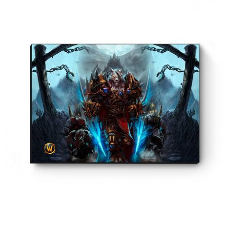 Quadro decorativo A5 World Of Warcraft Worgen I - Artgeek Menor preço em Quadro decorativo A5 World Of Warcraft Worgen I - Artgeek