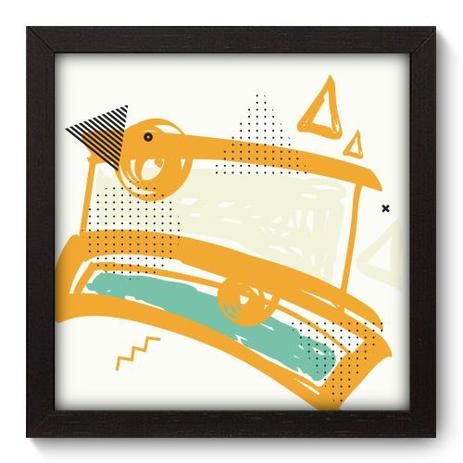 Quadro Decorativo - Abstrato - 22cm x 22cm - 106qnaap - Allodi é boa?