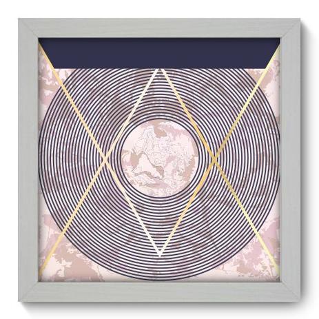 Quadro Decorativo - Abstrato - 22cm x 22cm - 179qnaab - Allodi é boa?