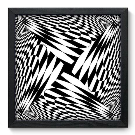 Quadro Decorativo - Abstrato - 33cm x 33cm - 091qdap - Allodi é boa?