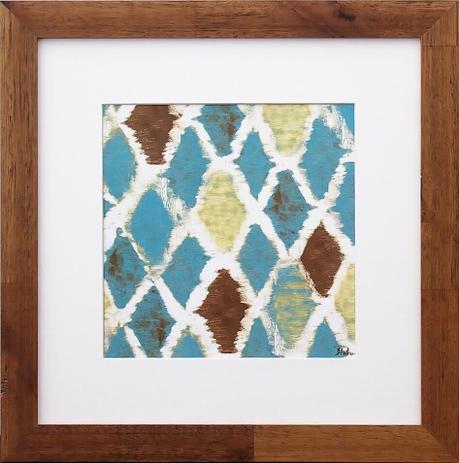 Quadro Decorativo Abstrato Color Losangos 30x30cm - Decore pronto Menor preço em Quadro Decorativo Abstrato Color Losangos 30x30cm - Decore pronto