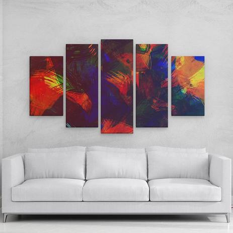 Quadro Decorativo Abstrato colorida em mdf - Rcs decorações é boa?