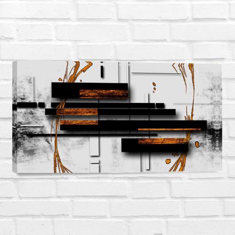 Quadro Decorativo Abstrato Preto e Branco para Sala de Jantar e Estar 55x100 - Zampieri Home é ruim? Quadro Decorativo Abstrato Preto e Branco para Sala de Jantar e Estar 55x100 - Zampieri Home é boa?