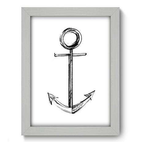 Quadro Decorativo - Ancora - 19cm x 25cm - 023qdkb - Allodi Menor preço em Quadro Decorativo - Ancora - 19cm x 25cm - 023qdkb - Allodi