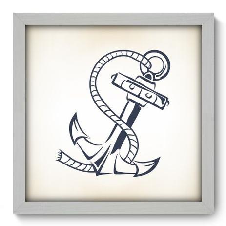 Quadro Decorativo - Âncora - 33cm x 33cm - 011qdkb - Allodi Menor preço em Quadro Decorativo - Âncora - 33cm x 33cm - 011qdkb - Allodi