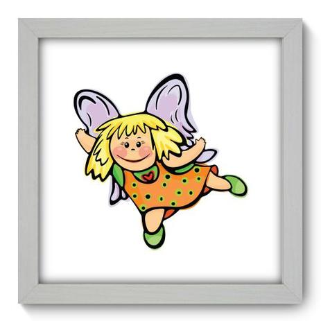 Quadro Decorativo - Anjinha - 22cm x 22cm - 033qdbb - Allodi Menor preço em Quadro Decorativo - Anjinha - 22cm x 22cm - 033qdbb - Allodi
