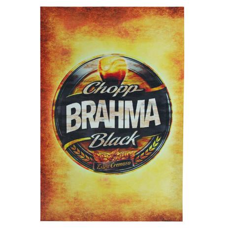 Quadro Decorativo Área de Lazer Brahma Black 30x20 Mdf Adesivado - Atacadão Do Artesanato Mdf Menor preço em Quadro Decorativo Área de Lazer Brahma Black 30x20 Mdf Adesivado - Atacadão Do Artesanato Mdf