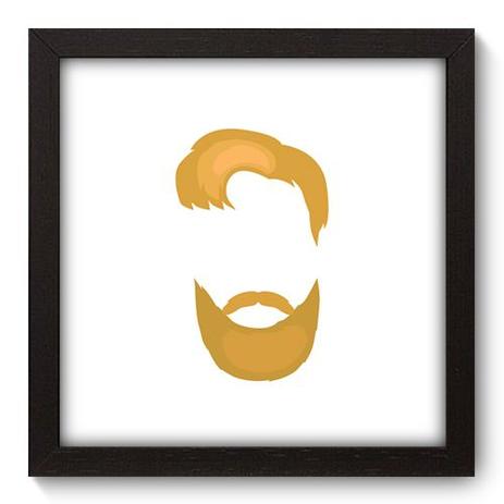 Quadro Decorativo - Barba - 22cm x 22cm - 383qddp - Allodi Menor preço em Quadro Decorativo - Barba - 22cm x 22cm - 383qddp - Allodi