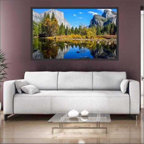 Quadro Decorativo Barco Coqueiros Paisagem Mar Praia Com Moldura 1 metro x 60 cm TT07 - Vital Menor preço em Quadro Decorativo Barco Coqueiros Paisagem Mar Praia Com Moldura 1 metro x 60 cm TT07 - Vital