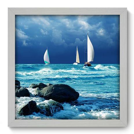 Quadro Decorativo - Barcos - 33cm x 33cm - 015qnpbb - Allodi Menor preço em Quadro Decorativo - Barcos - 33cm x 33cm - 015qnpbb - Allodi