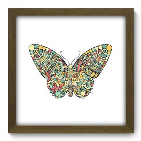 Quadro Decorativo - Borboleta - 33cm x 33cm - 218qdsm - Allodi Menor preço em Quadro Decorativo - Borboleta - 33cm x 33cm - 218qdsm - Allodi