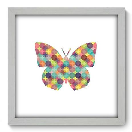Quadro Decorativo - Borboleta - 33cm x 33cm - 255qdsb - Allodi Menor preço em Quadro Decorativo - Borboleta - 33cm x 33cm - 255qdsb - Allodi