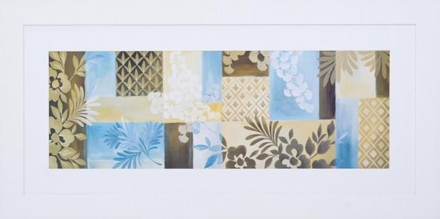 Quadro Decorativo Branco Floral Abstrato 130x60cm - Decore pronto Menor preço em Quadro Decorativo Branco Floral Abstrato 130x60cm - Decore pronto