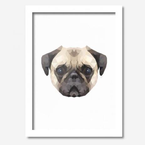 Quadro Decorativo Cachorro 33cmx24cm Los Quadros Branco é ruim? Quadro Decorativo Cachorro 33cmx24cm Los Quadros Branco é boa?