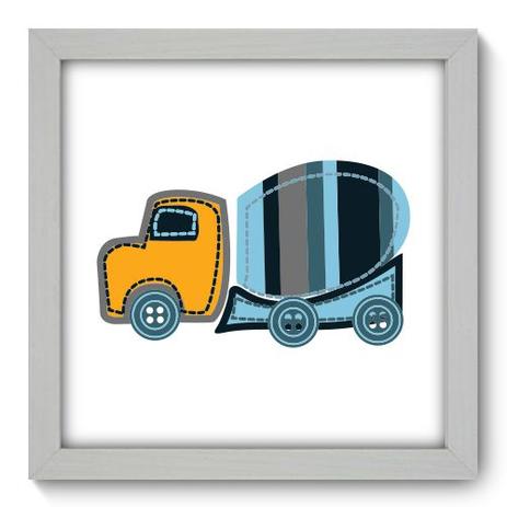 Quadro Decorativo - Caminhão - 22cm x 22cm - 005qdbb - Allodi Menor preço em Quadro Decorativo - Caminhão - 22cm x 22cm - 005qdbb - Allodi